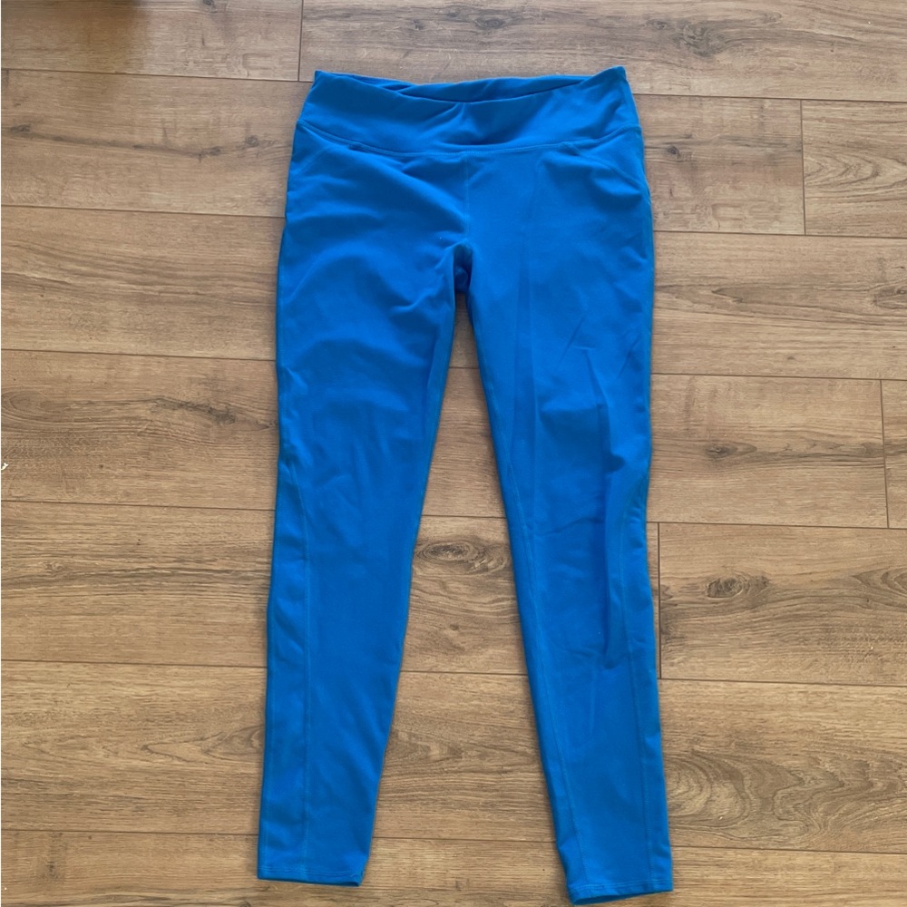 Fabletics Vibrant Blue Leggings - Medium